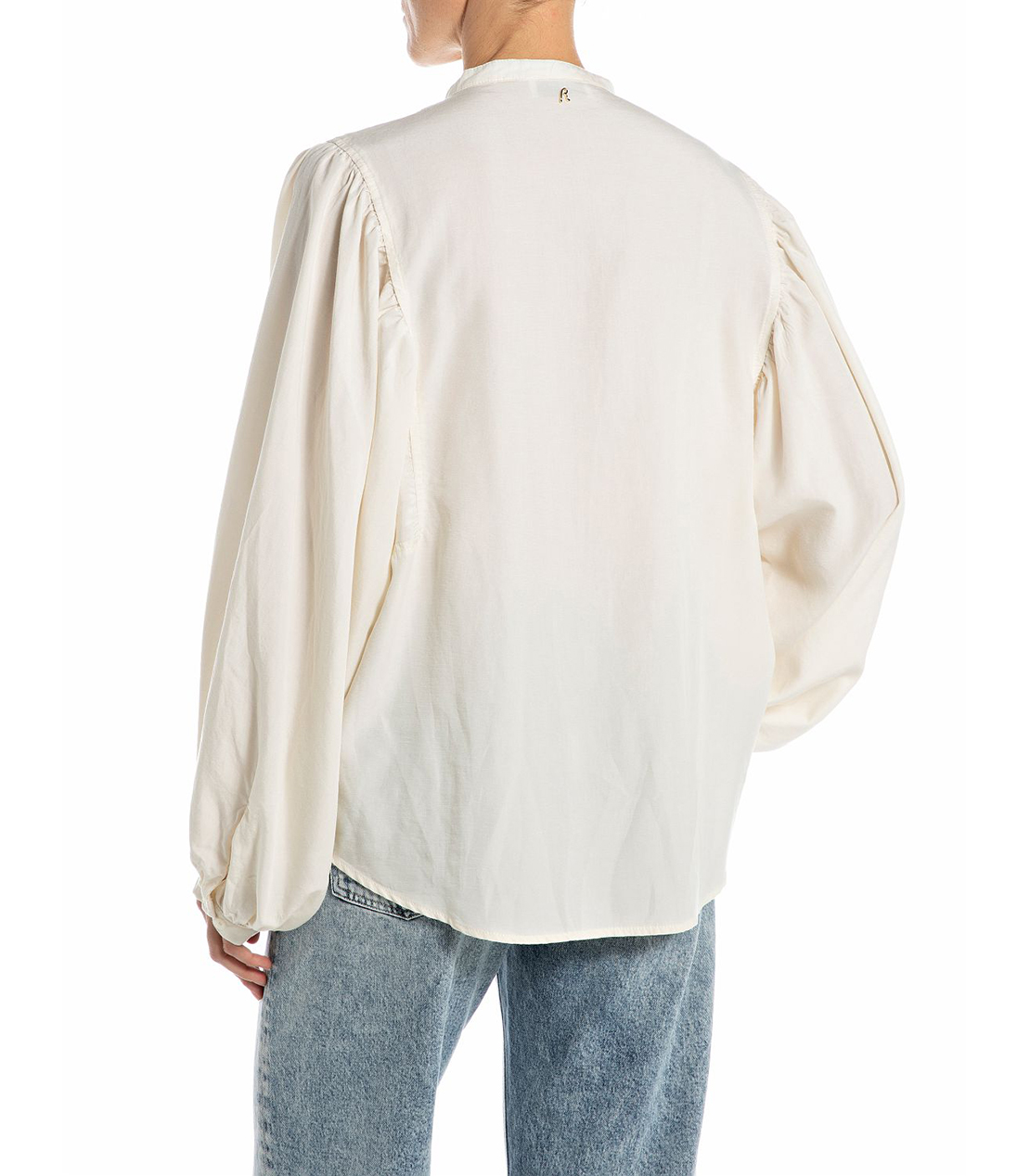 オーバーフィットパフスリーブブラウス 詳細画像 オフホワイト 2